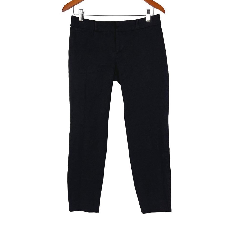 Banana Republic Women's Sloan Black Pants Ankle Skinny Leg size 6